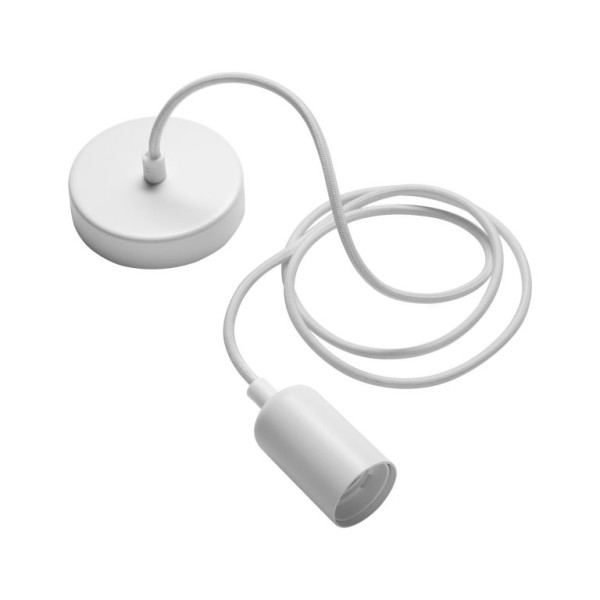 Wiva 90070005 E27 Plastic Silicone Pendant Light, Modern Design